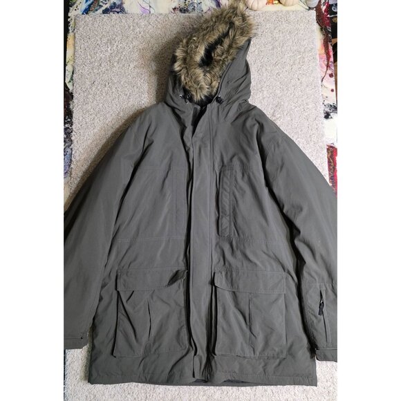 Eddie Bauer WeatherEdge Premium Quality Goose Down Men's  Winter Coat size XXL T - Picture 1 of 8